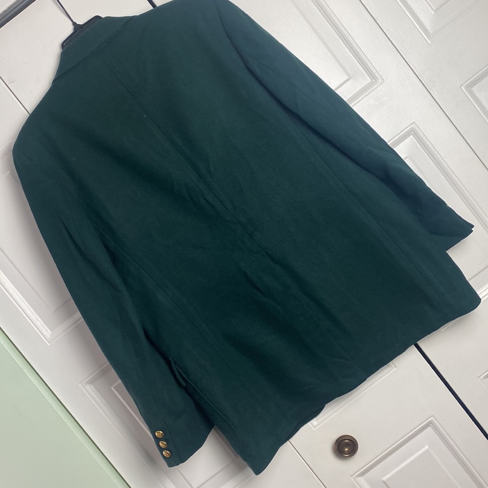 Green Wool Jacket - image 5